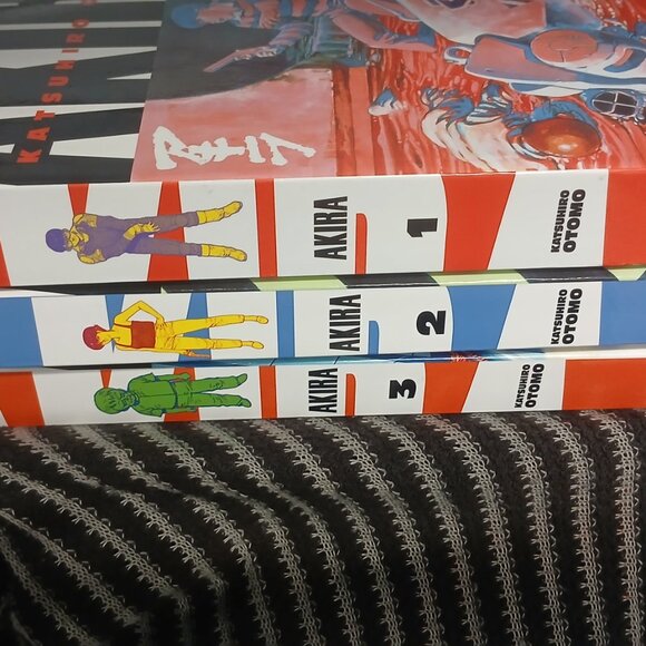 Akira English Manga Comics Volume 1 2 3 by Katsuhiro Otomo - Picture 2 of 5